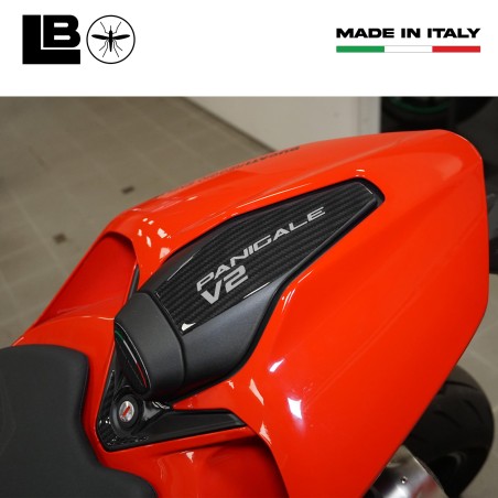 Adesivo resinato 3D per Coda Moto compatibile con Ducati Panigale V2 V2S 2025