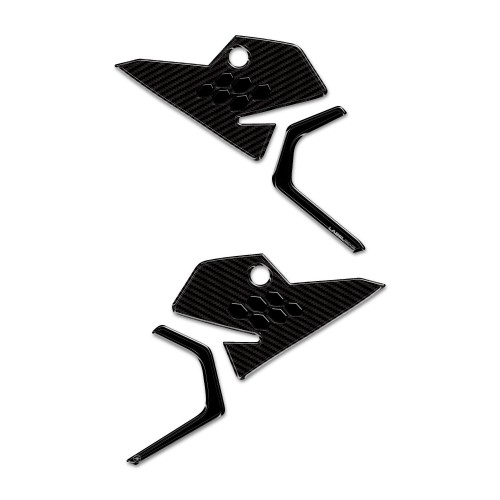 3D Side Seat Pad Stickers compatible with Ducati Panigale V2 V2S 2025 2