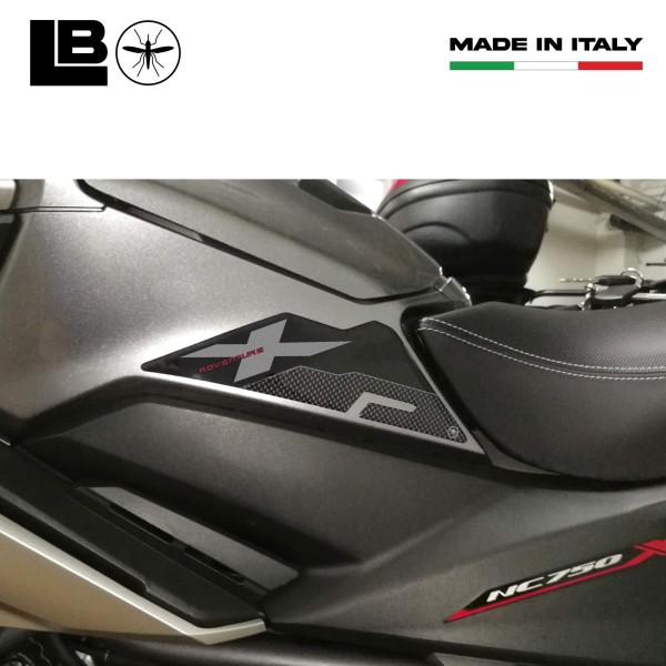 Kit 3 3D ADHESIVES Schutz kompatibel für NC 750 MOTO HONDA NC750X 2016-2017