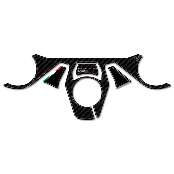 Plaque de fourche 3D adhésive compatible avec Ducati Panigale V2 V2S 2025