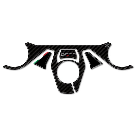 Placa de horquilla de dirección 3D adhesiva compatible con Ducati Panigale V2 V2S 2025