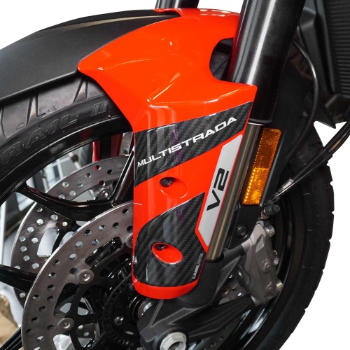                             Αυτοκόλλητα Προστατευτικά στελέχους μοτοσικλέτας συμβατά με Ducati Multistrada V2 V2S 2025
                          