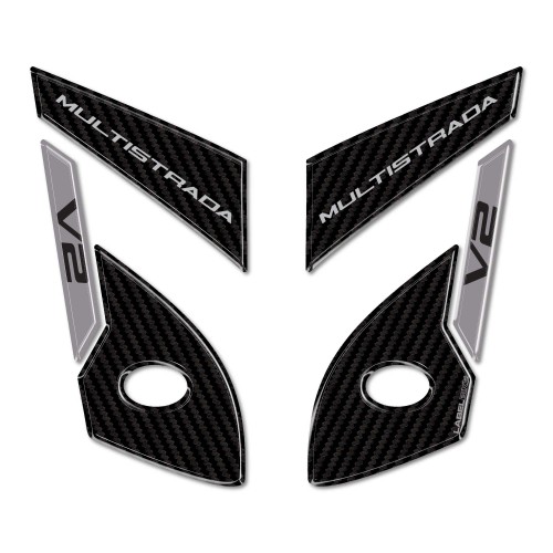 Adhesives Motorcycle stem protectors compatible with Ducati Multistrada V2 V2S 2025 2
