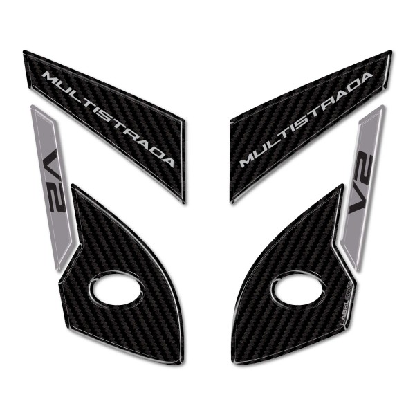 Adhesivos Protectores de potencia para moto compatibles con Ducati Multistrada V2 V2S 2025