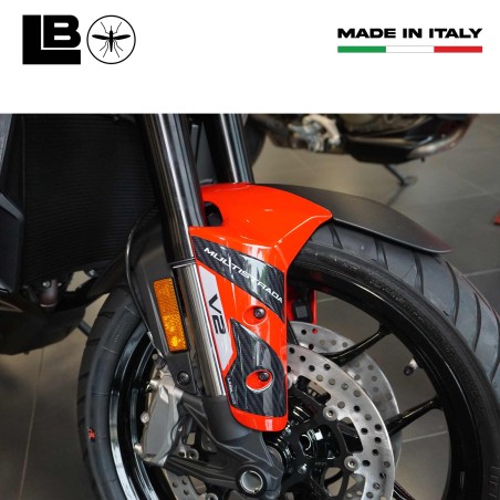 Adhesives Motorcycle stem protectors compatible with Ducati Multistrada V2 V2S 2025