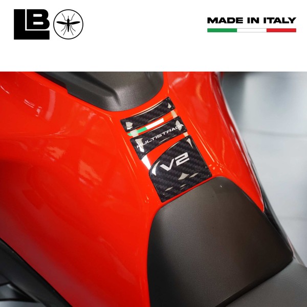 Protège réservoir moto 3D adhésif compatible avec Ducati Multistrada V2 V2S 2025