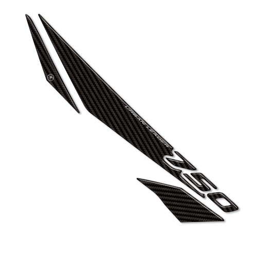 Autocollant de protection de silencieux 3D compatible avec Honda Forza 750 2021-2023 2