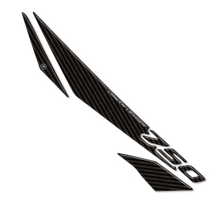 3D Muffler Protection Sticker compatible with Honda Forza 750 2021-2023