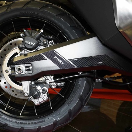 3D Aufkleber Schwingenschutz hinten kompatibel mit Honda Forza 750 2021