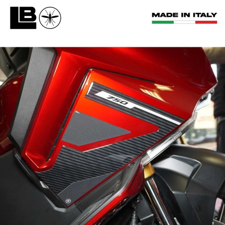 Adesivi 3D Protezioni Fianchetti compatibili con Honda Forza 750 2021-2023