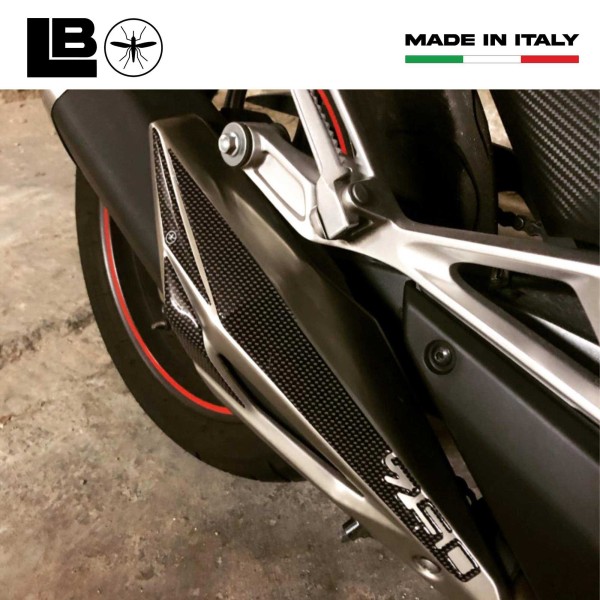 Adhesive Gel 3D Protection Exhaust Cover Honda Integra 750 Compatible 2016-2025