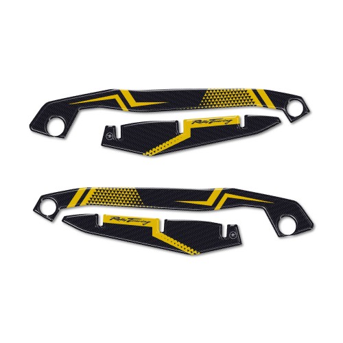 Adesivi 3D Paramani moto Protezioni resinate compatibili con Honda Transalp 2025 2