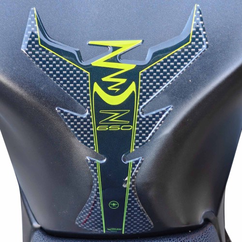 Protezione Paraserbatoio moto Adesivo 3D compatibile con Kawasaki Z650 2017-2022