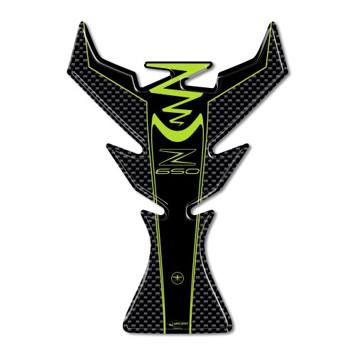 Protezione Paraserbatoio moto Adesivo 3D compatibile con Kawasaki Z650 2017-2022 2