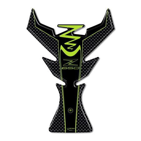 Motorbike Tank Guard Adhesive 3D compatible with Kawasaki Z650 2017-2022