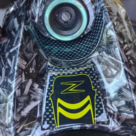 Protège-clef d'allumage 3D Stickers compatible avec Kawasaki Z650 2017-2022