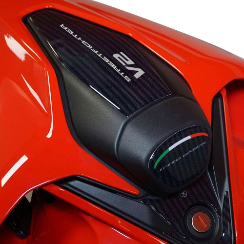                             3D ρητίνη αυτοκόλλητο μοτοσικλέτας ουρά συμβατή με Ducati Streetfighter V2 V2S 2025
                          