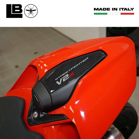 Adesivo resinato 3D Coda Moto compatibile con Ducati Streetfighter V2 V2S 2025