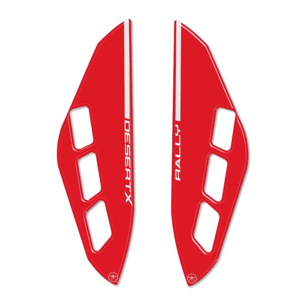 Gel 3D αυτοκόλλητα προστασίας Mudguard μοτοσικλέτα συμβατό με Ducati DesertX Rally