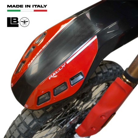 Pegatinas de protección Gel 3D Guardabarros moto compatible con Ducati DesertX Rally