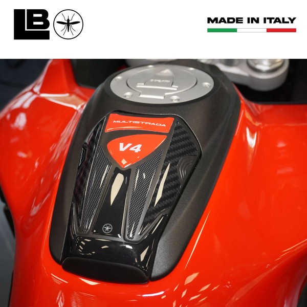 3D Tankdeckelaufkleber kompatibel mit Ducati Multistrada V4 2024-2025