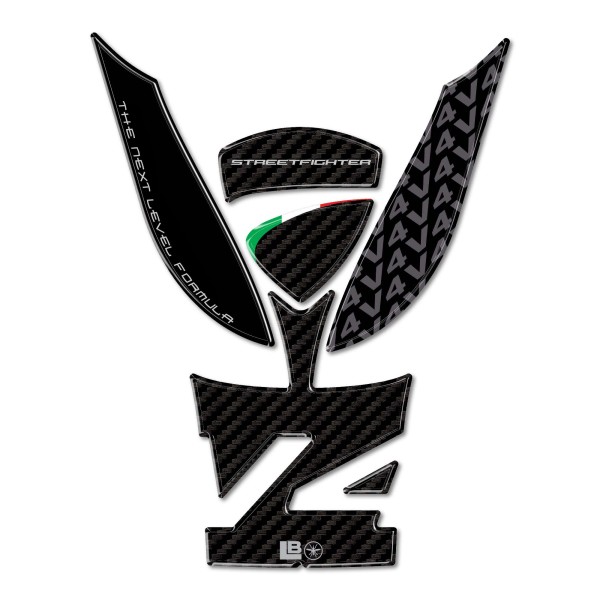 Protection de réservoir moto 3D adhésive compatible avec Ducati Streetfighter V4 V4S 2025