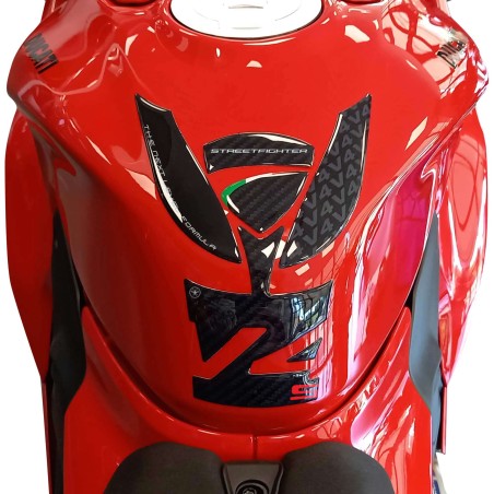 Paraserbatoio moto Adesivo 3D compatibile con Ducati Streetfighter V4 V4S 2025