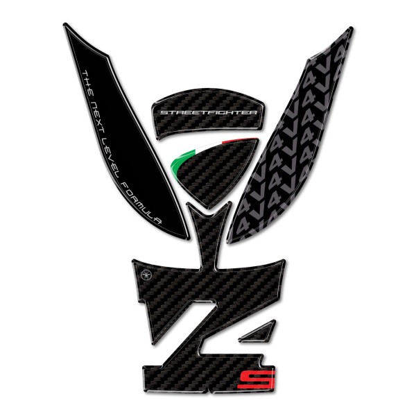 Adhesive 3D motorbike tank protector compatible with Ducati Streetfighter V4 V4S 2025