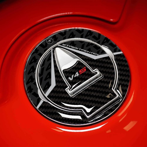 Motorbike cap protection 3D sticker compatible with Ducati Streetfighter V4S 2025