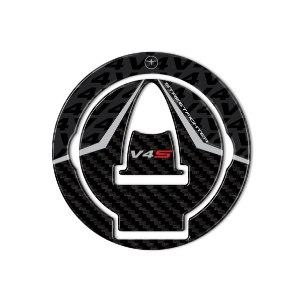 Protezione Tappo moto Adesivo 3D compatibile con Ducati Streetfighter V4S 2025