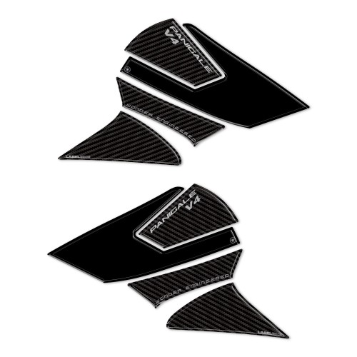 Resin-coated Tank Side Stickers compatible with Ducati Panigale V4 V4S 2025 2