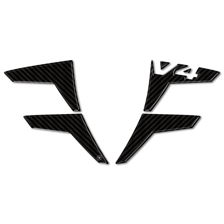 Adesivi Resinati 3D Laterali Ali Spoiler compatibili con Ducati Panigale V4 2025