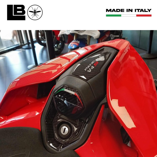 Sticker 3D Protection Arrière de Vélo compatible avec Ducati Panigale V4 V4S 2025