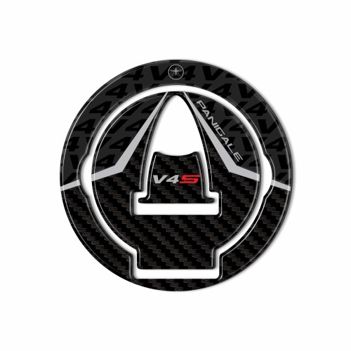 Resin Tank Cap Sticker compatible with Ducati Panigale V4S 2025 motorbike 2