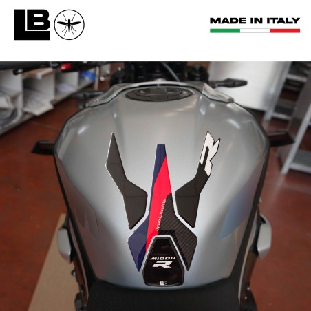 Adesivo 3D Paraserbatoio Protezione Serbatoio moto compatibile con BMW M 1000 R