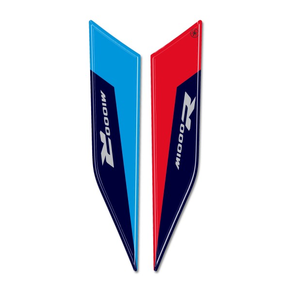 Adesivi 3D Protezioni Fianchetti Coda moto compatibili con BMW M 1000 R