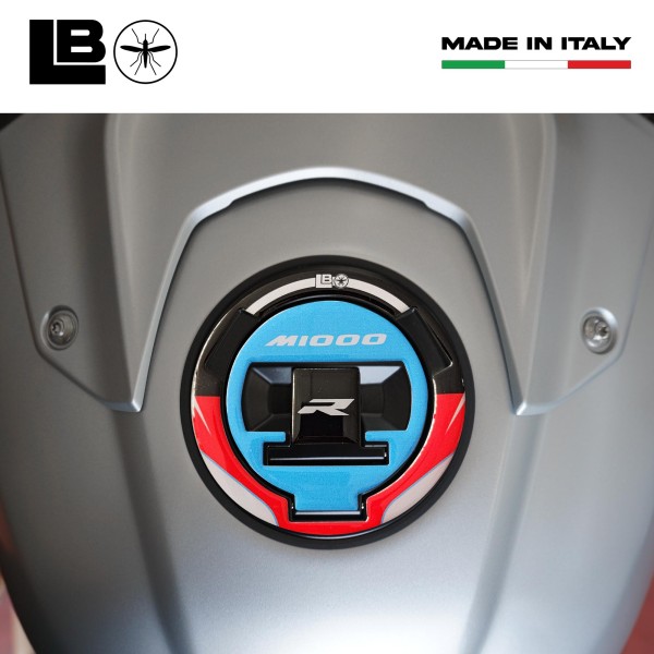 3D Resin Sticker Resin Tank Cap Protection motorbike compatible avec BMW M 1000 R