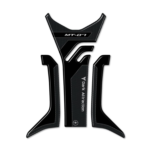 3D gel RESIN TANK ADHESIVE compatible pour YAMAHA MT-07 2018-2020 MOTO