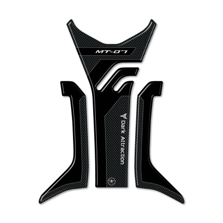 ADESIVO SERBATOIO in RESINA gel 3D compatibile per MOTO YAMAHA MT-07 2018-2020