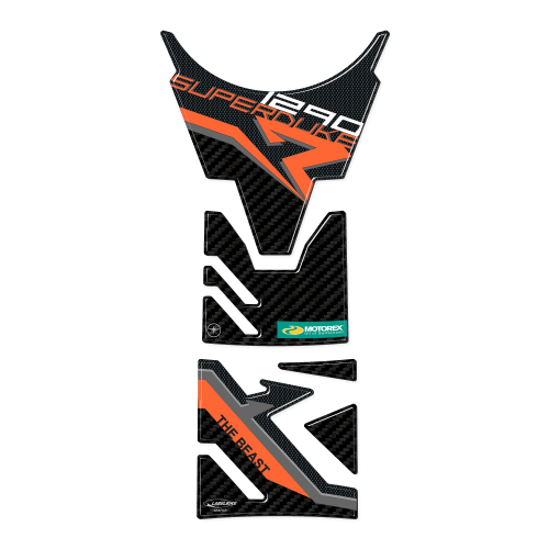                                             3D Tank Guard Sticker compatible with KTM 1290 Super Duke R 2020-2022 motorbikes
                                          