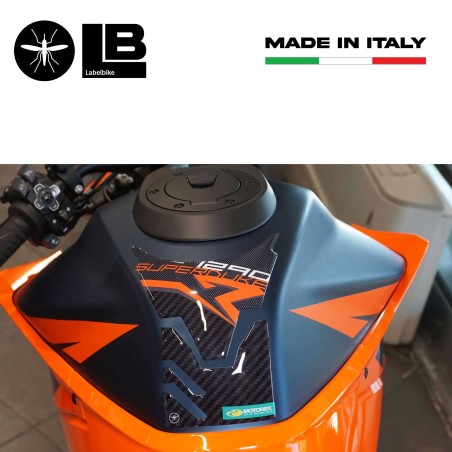Sticker 3D Tank Guard compatible avec les motos KTM 1290 Super Duke R 2020-2022