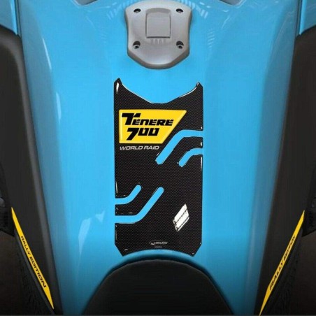 3D gel tank protector for motorbikes compatible Yamaha tenere 700 tènèrè rally edition