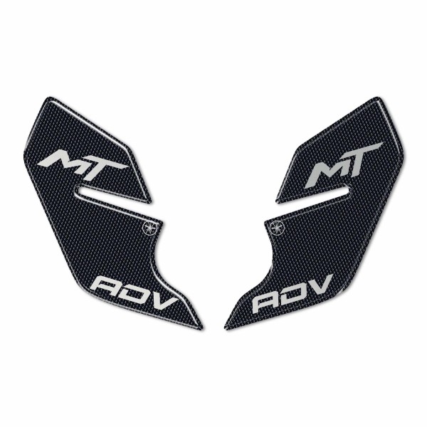 Pegatinas protectoras de talón 3D compatibles con CfMoto 700 MT Adventure 2025