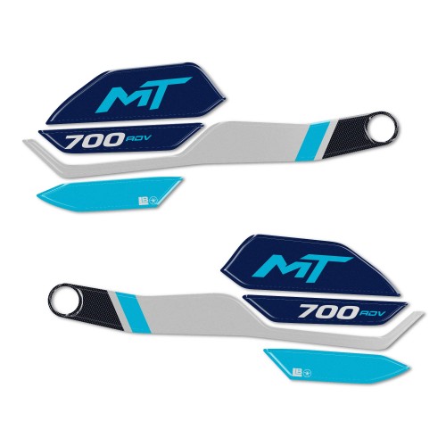                                             Stickers 3D Handguards motorbike compatible with CfMoto 700 MT Adventure 2025
                                          