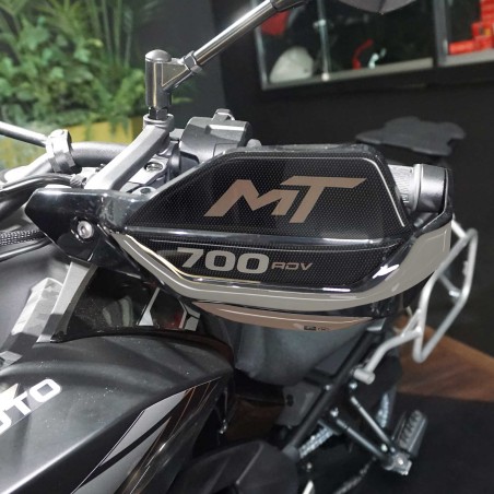 Stickers 3D Handguards motorbike compatible with CfMoto 700 MT Adventure 2025