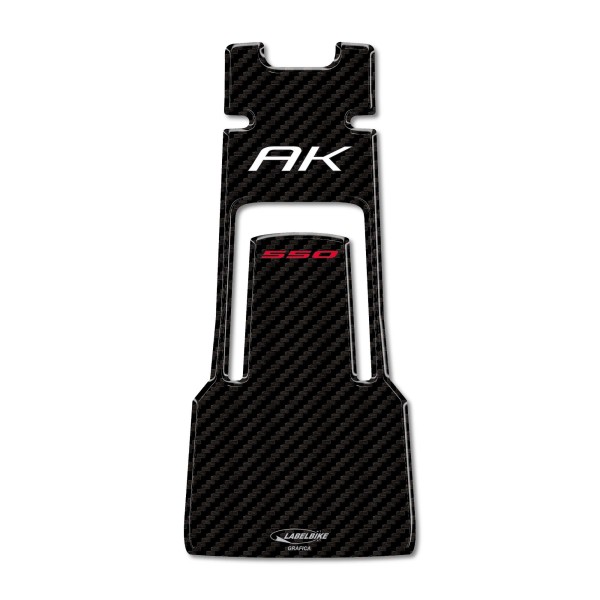 Etiqueta engomada 3d de la puerta del tanque compatible Scooter Kymco Ak 550 2017-2022