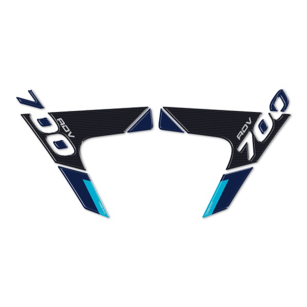 Stickers 3D Protecteurs de réservoir moto compatibles avec CfMoto 700MT Adventure 2025