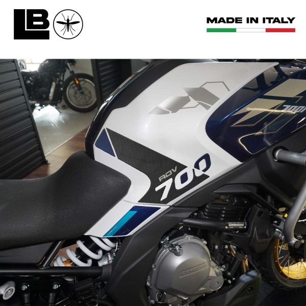 Adesivi 3D Protezioni Serbatoio moto compatibili con CfMoto 700MT Adventure 2025