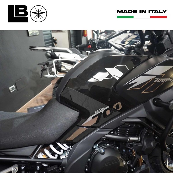 3D Stickers Motorcycle Tank Protectors compatible with CfMoto 700MT Adventure 2025