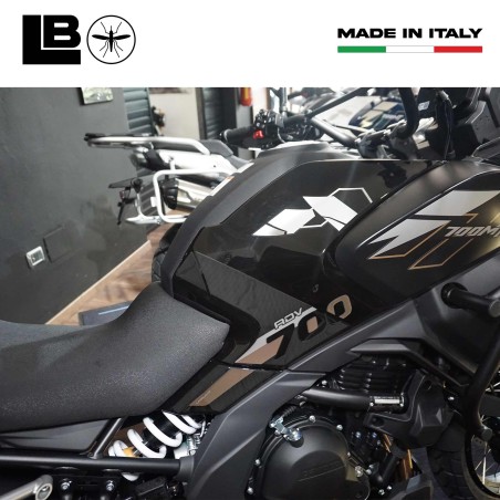 3D Stickers Motorcycle Tank Protectors compatible with CfMoto 700MT Adventure 2025